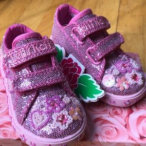 Girls Shoes - Lelli Kelly - Pink Glitter